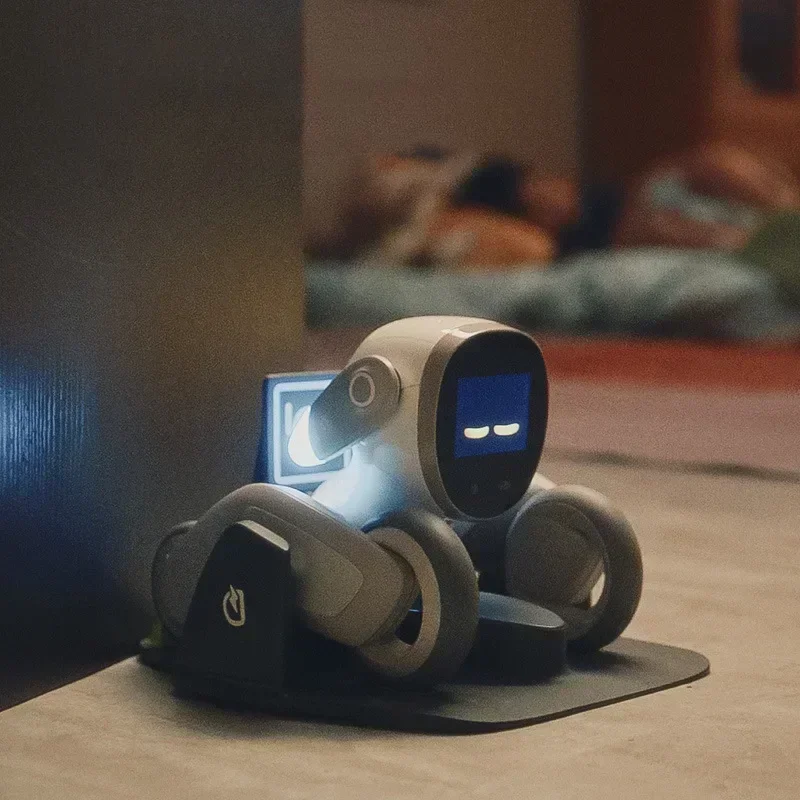 

Loona Luna Robot Dog Intelligent Emotional Interaction Virtual Pets Ai Puzzle Electronic Accompany Pet Desktop Companion Robot