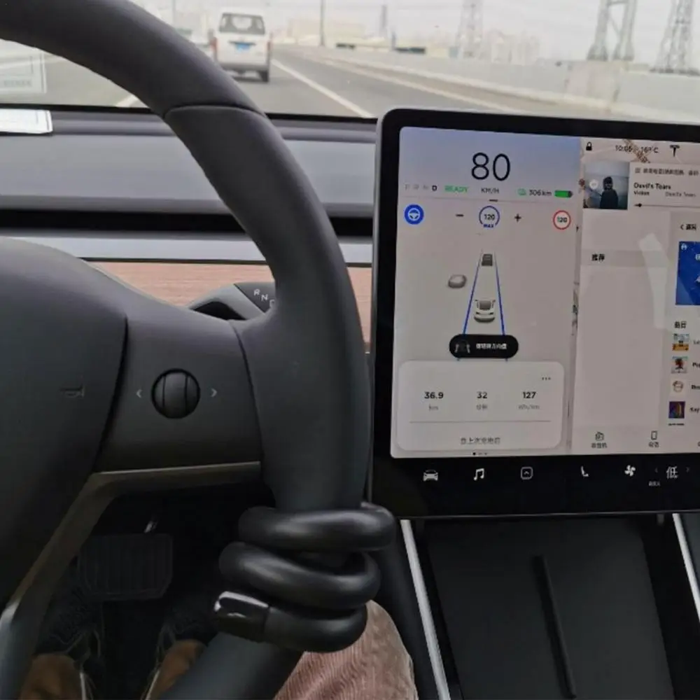 For Tesla Modle 3/Y/S/X Adjustable Shape Autopilot Weight Car Steering