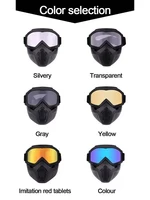 Lunettes de soleil de sport en plein air, masque coupe-vent, lunettes de vélo Hd, lunettes d'équitation, protection UV, été 5