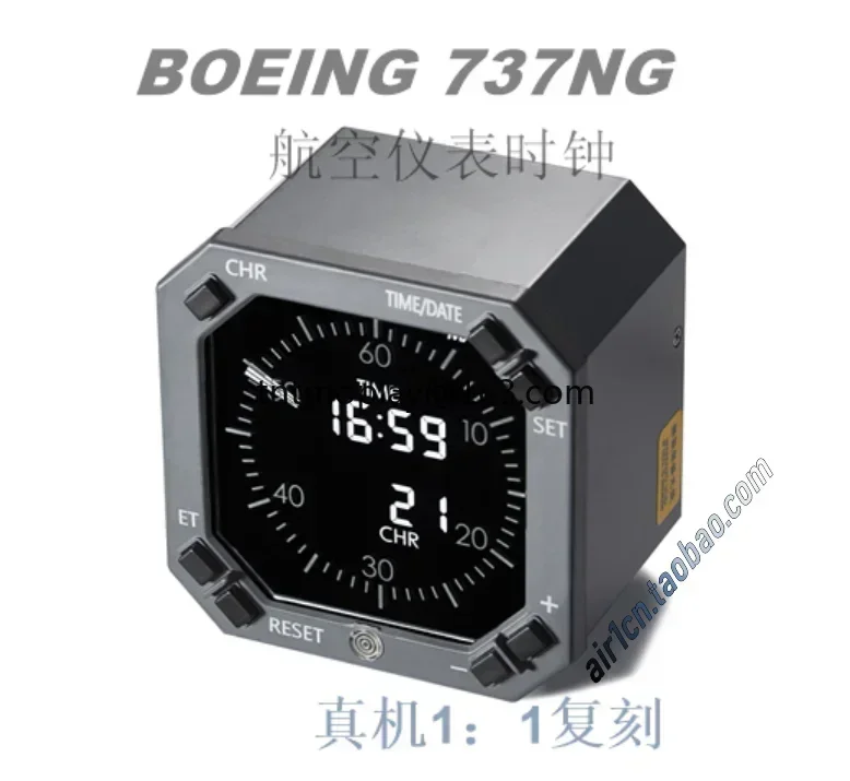 new 737 CLOCK Boeing BOEING simulator aviation instrument clock alarm clock, aircraft simulation clock