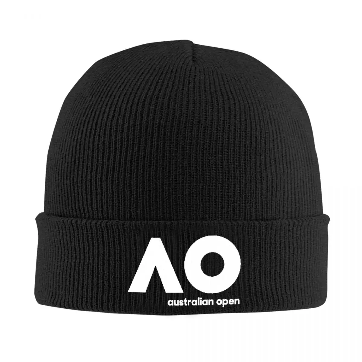 

Australian Open Knitted Bonnet Caps 100% Cotton Fashion Keep Warm Hats