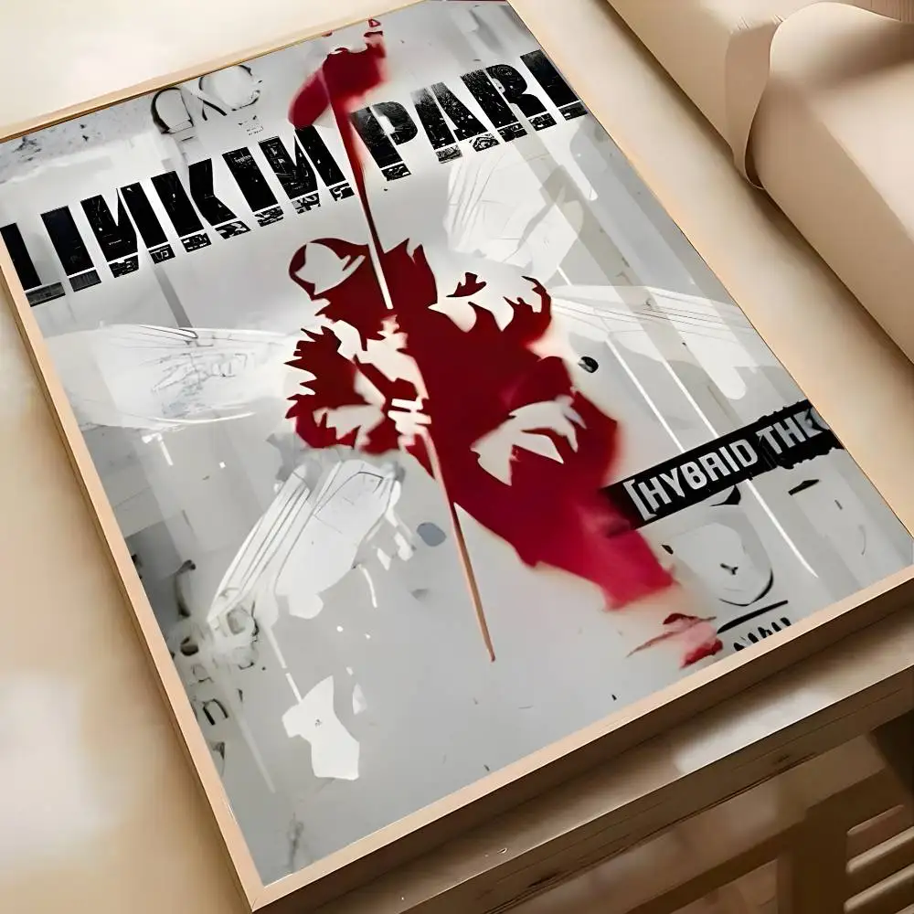 Band L-Linkin Cool P-Park Poster Hochauflösender Kunstaufkleber Selbstklebende, wasserfeste Heimdekoration – Detail 8