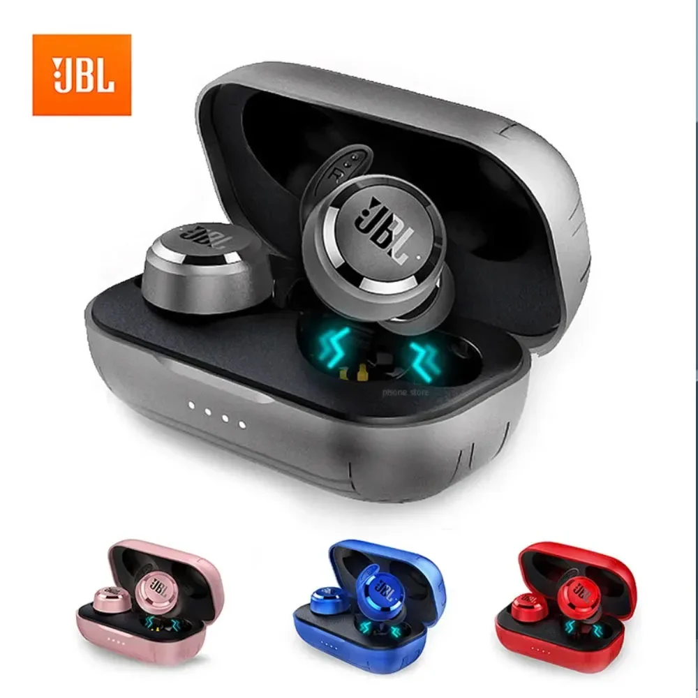 Беспроводные Bluetooth-наушники JBL T280 TWS, спортивные наушники-вкладыши T280TWS с глубокими басами, водонепроницаемые наушники с микрофоном и зарядным устройством