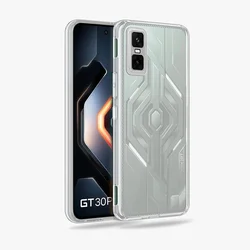 Ultra Thin Transparent TPU Soft Back Cover - Clear Bumper Case for Infinix GT 30 Pro (Clear)