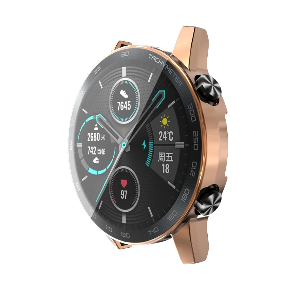 Durable Soft TPU Protective Shell for Honor Magic Watch 2 - Enhanced Screen Protection