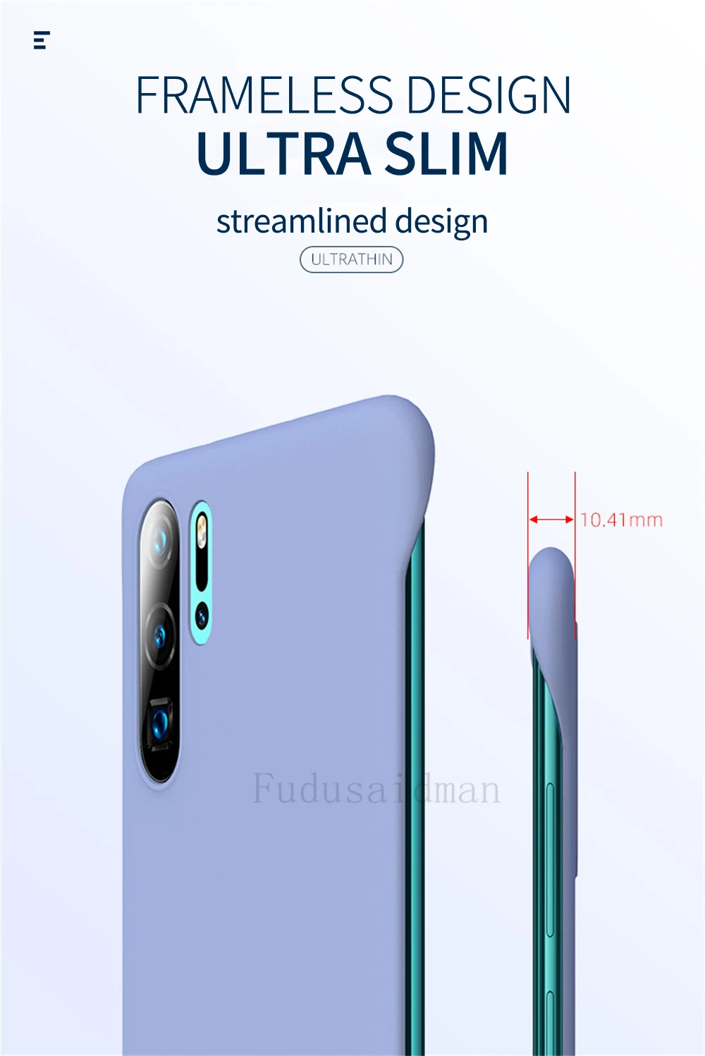 Ultradünne, schlanke, harte, rahmenlose PC-Hülle für Huawei Honor 10 8X 9X 10i 20e 30i 20 Lite 30 50 60 Pro Matte Cover-Hüllen_voghion.com