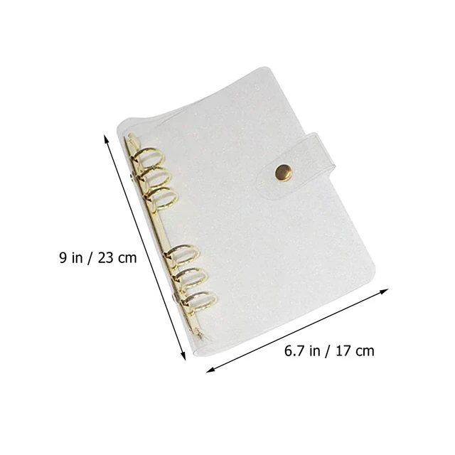 Binder A5 Planner Transparent  A5 Notebook Transparent Cover - A5 Loose  Leaf - Aliexpress