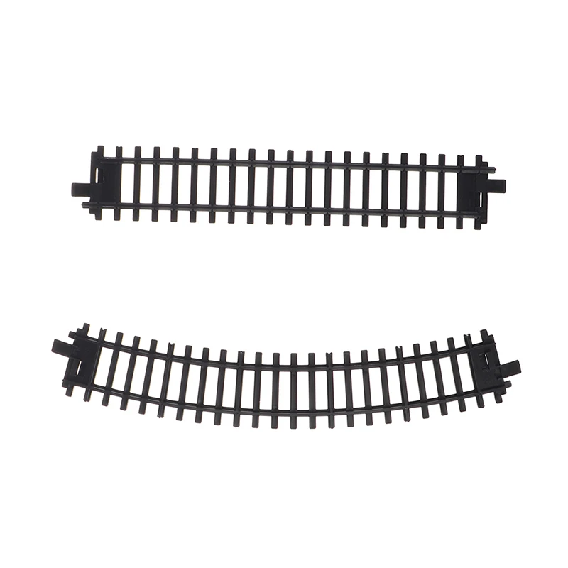 Classical Rail Track Expansion Pack For Railway King Train City Trains  Flexible Tracks Straight Curved Rails
