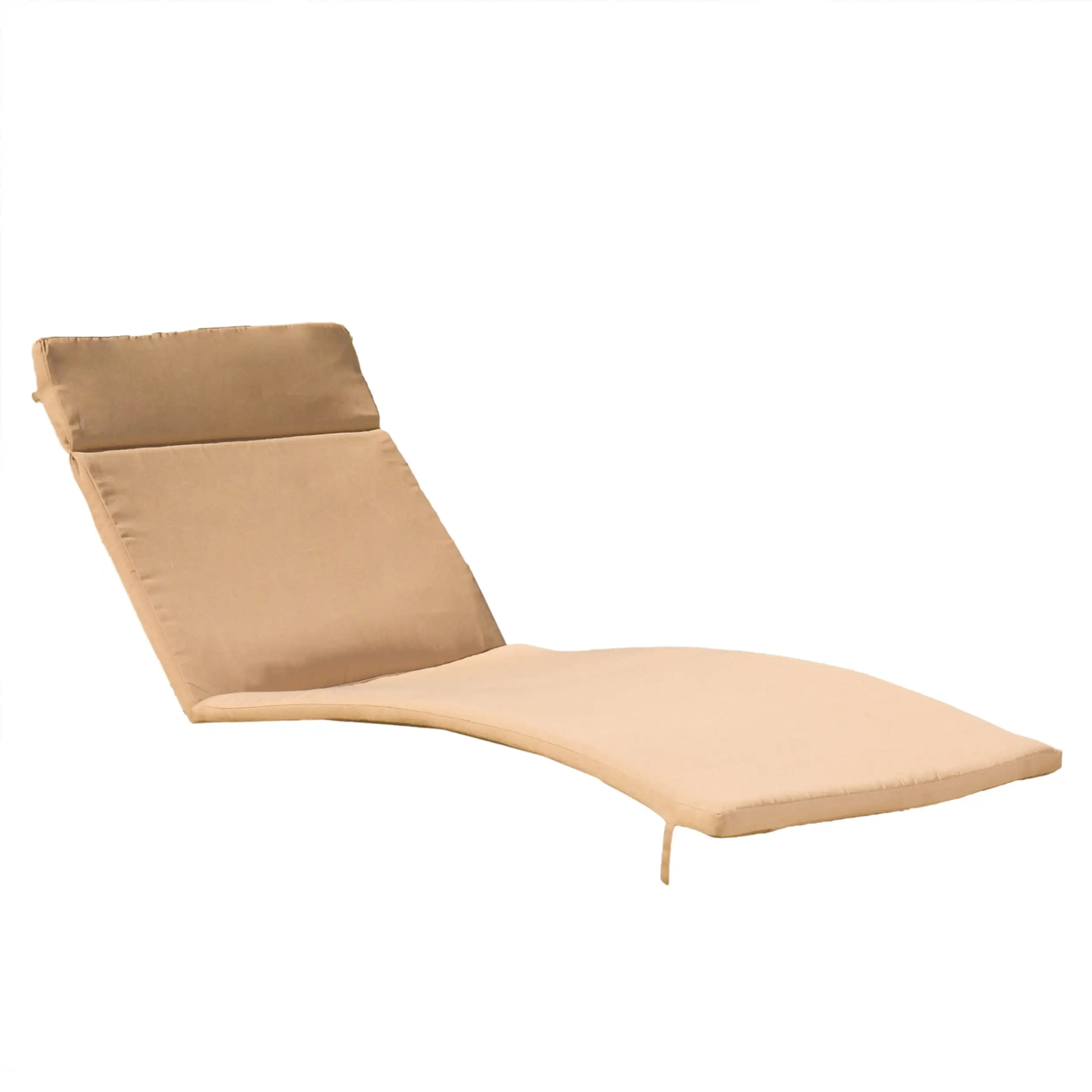 

Luxurious Refined Fashionable and Elegant Outdoor Chaise Lounge Cushion Caramel