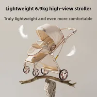 Poussette bébé pliable, portable, confortable, pour nourrissons et tout-petits de 0 à 36 mois 4