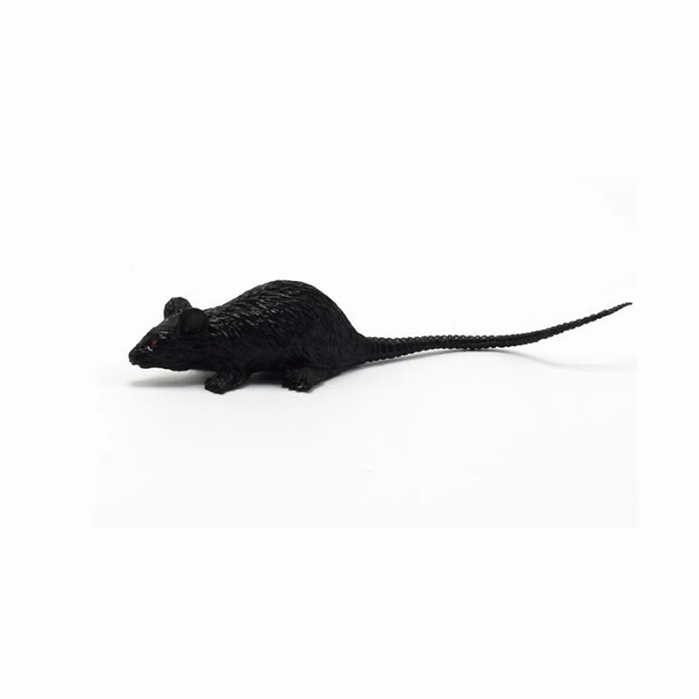 20 PCS Simulation Mouse Toys Scary Prank Prop Halloween Props Small Model Electronic Party Supplies Realistic Fake