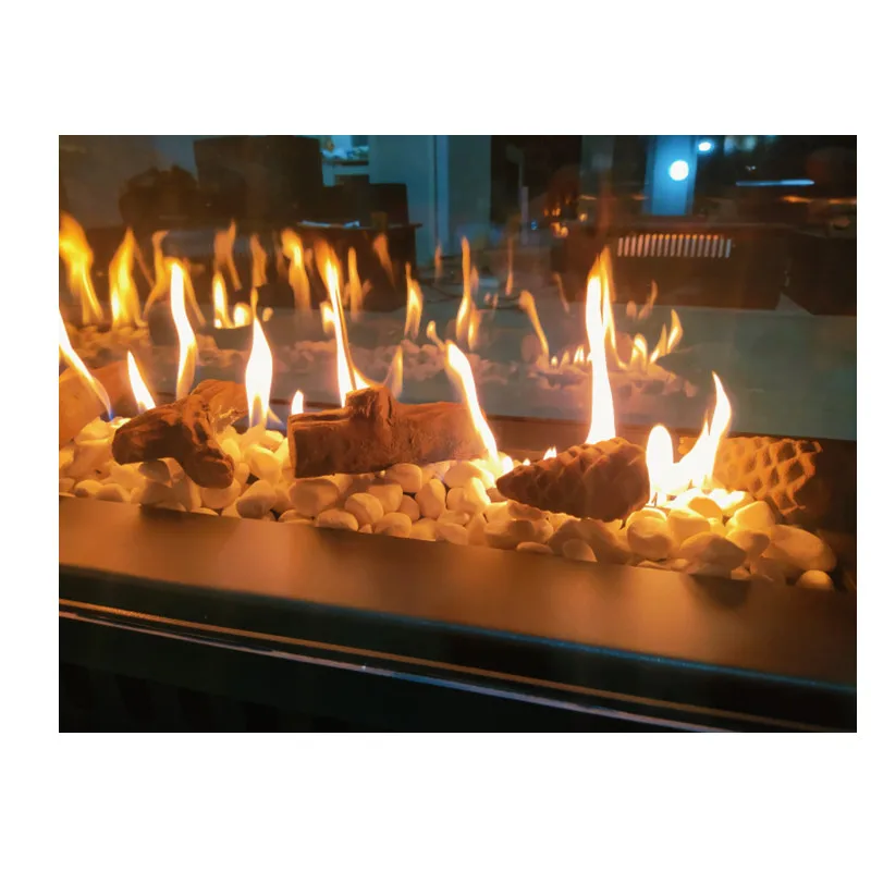 free shipping to door customized outside 1283mm length smart gas fireplace  - AliExpress