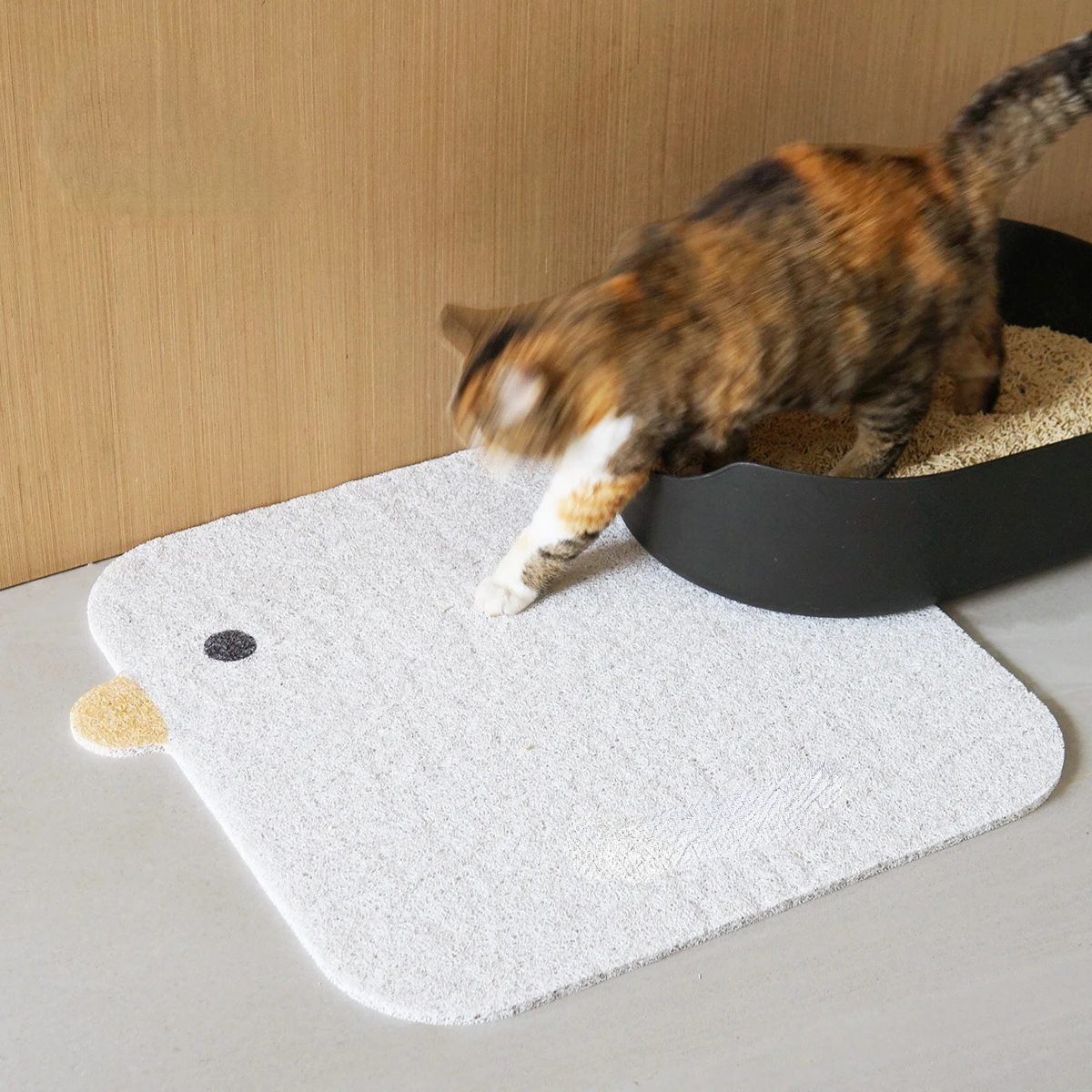 

Pet Litter Mat, Anti Slip and Waterproof Wire Loop, Small Chicken Mat