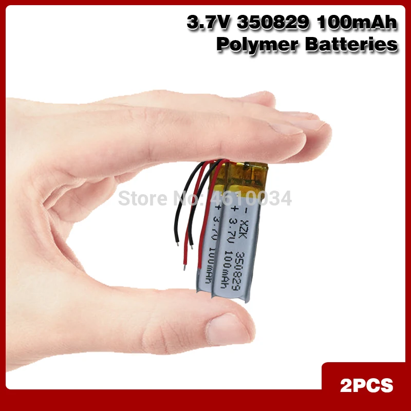 サラ様のご確認用です 3.7v 100mAh 350829 リチウムポリマー Li-Po リチウムイオン充電