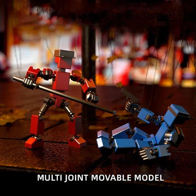 Figures Toys Movable Robot Multi-Jointed Dummy 13 3D Printed Mannequin Action Figure Model Doll Shapeshift Robot Collection Toy - 3
