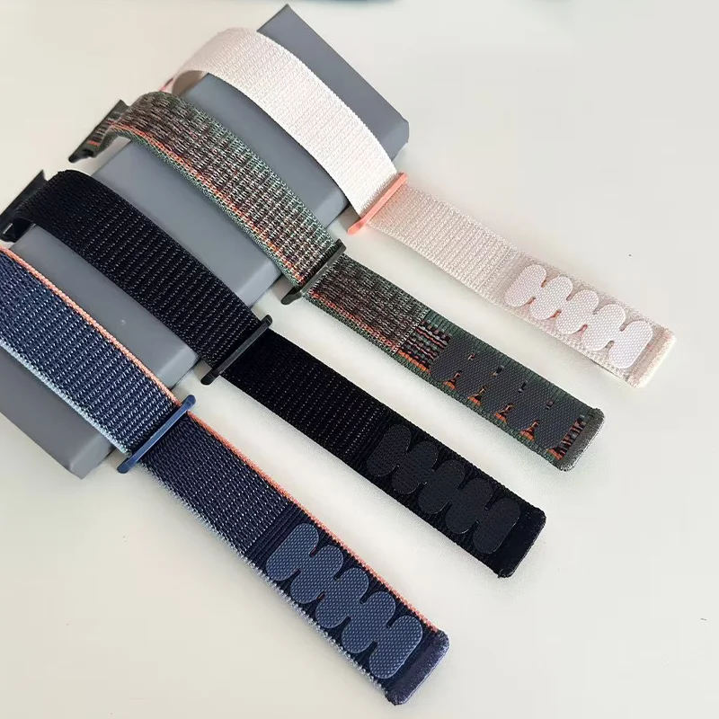 Nylon Sport Strap for Smartwatch - Adjustable Loop Bracelet in Multiple Sizes