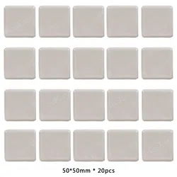 20 - Pack Furniture Leg Slider Pads - Anti - Scratch, Easy Move, Heavy - Duty Floor Protector Mats (20pcs - 50mm)