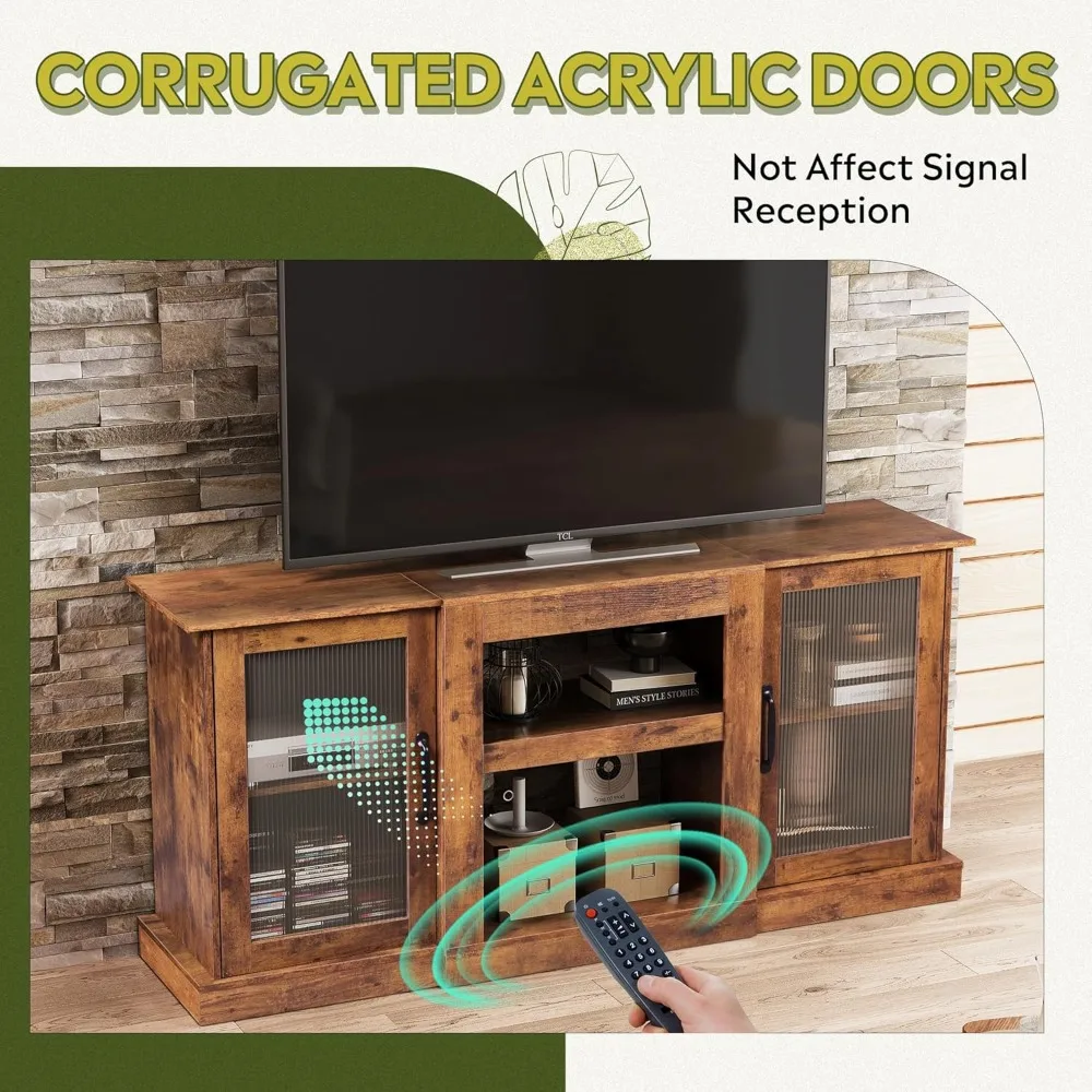 Retro TV Stand for 65 inch TV 6
