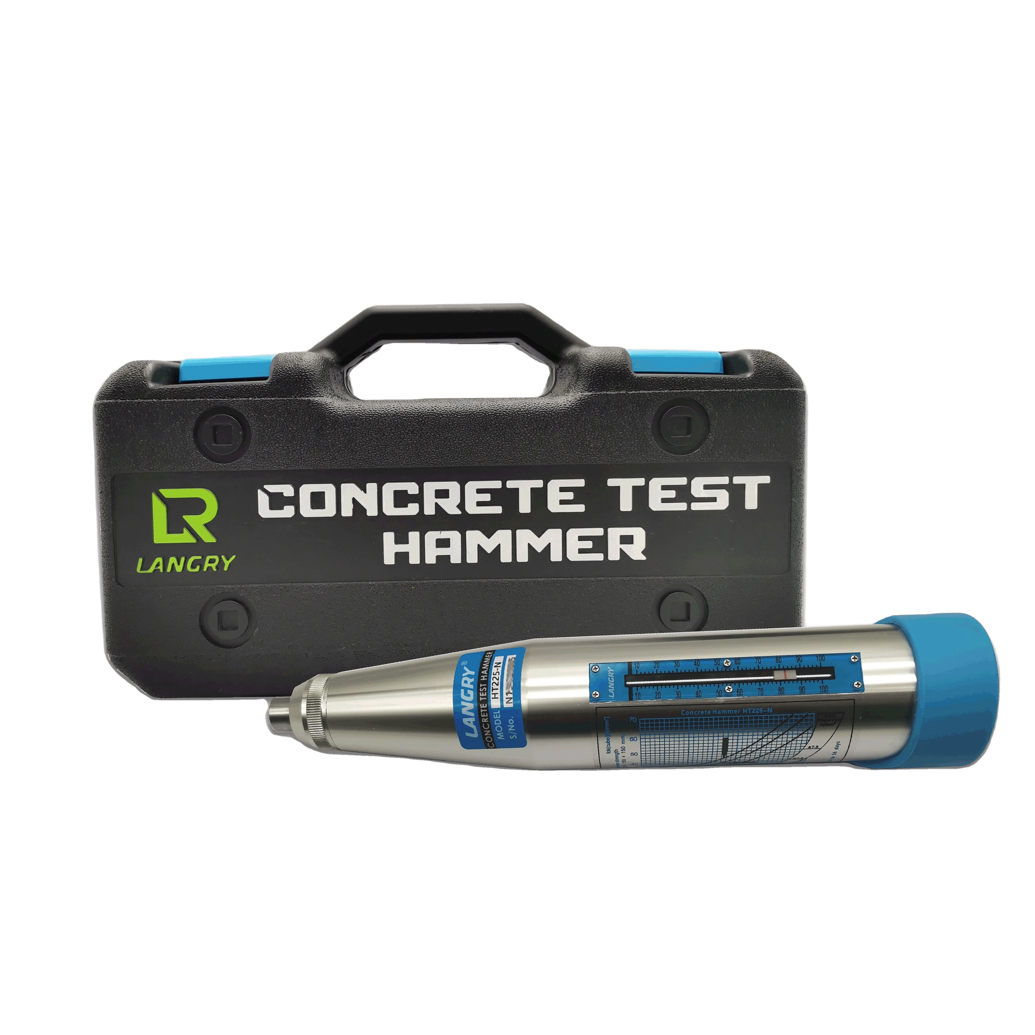 

Higher Cost Performance NDT Equipment Concrete Test Hammer Concrete Strength Test HT225-N LANGRY C10-60MPa