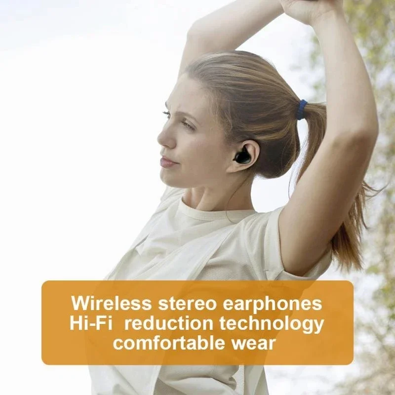 Y30 TWS Bluetooth 5.0 Wireless Stereo Earphones Earbuds In-ear Noise Reduction Waterproof Headphone For Smart Phone Android IOS_voghion.com