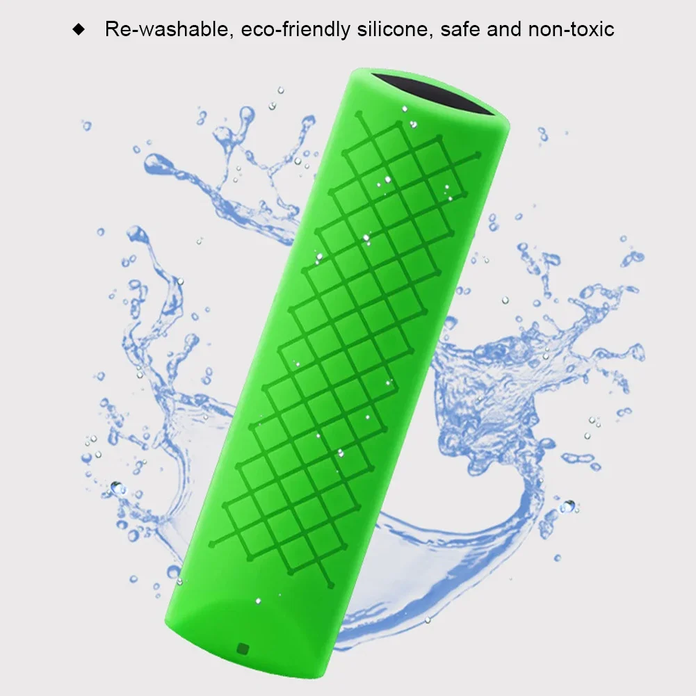 Silicone Remote Case Luminous Lightweight Shockproof Resistant for Amazon Fire TV Stick (3rd Gen) L5B83G Replacement Cover