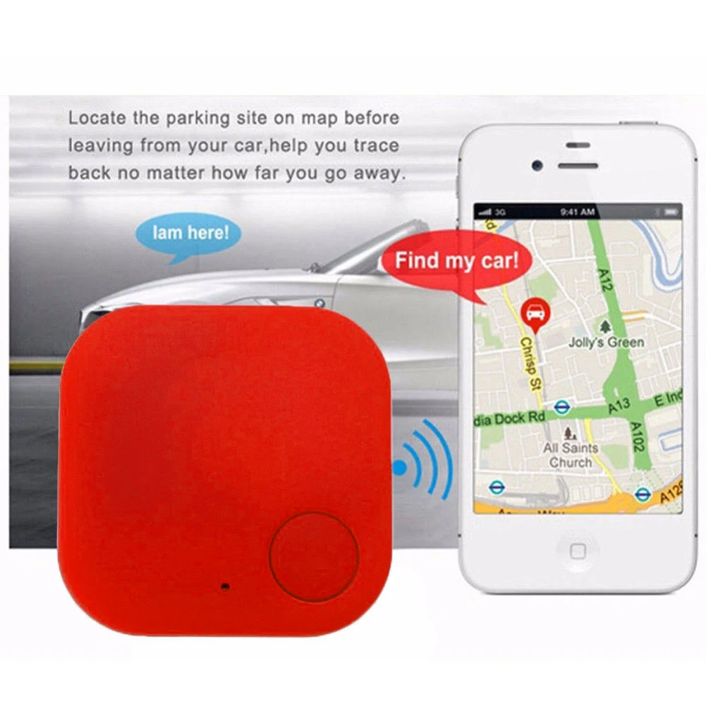 Mini Smart Anti-Lost Car Bluetooth-compatible Tracker For Car Kids Tracking Device Vehicle Truck Locator Recording Voice Control