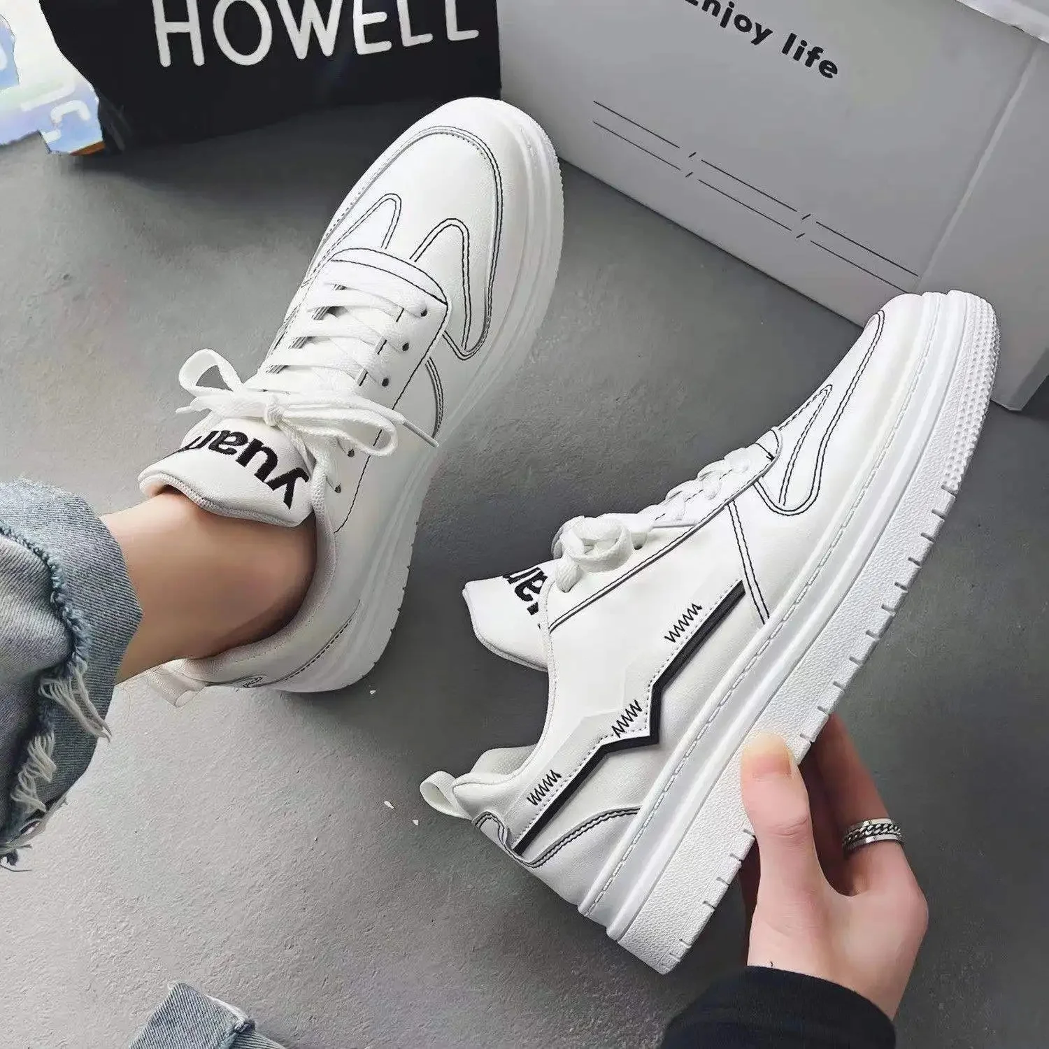 YU-6802 white and black