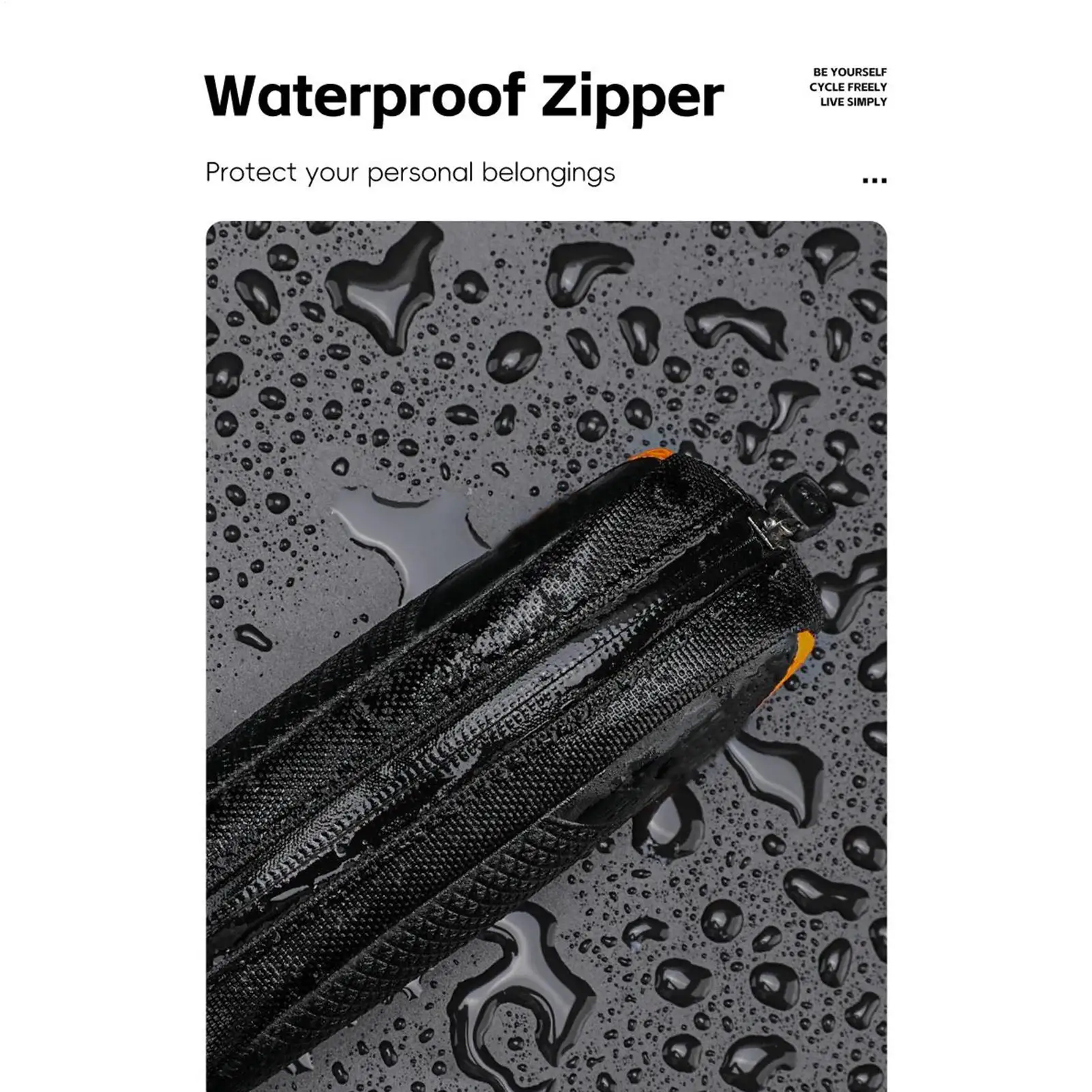 Bike Frame Bag Bicycle Phone Front Frame Bags Cycling Pack Tools Storage Pouch For Phone Gravel Riding Touring Commuting