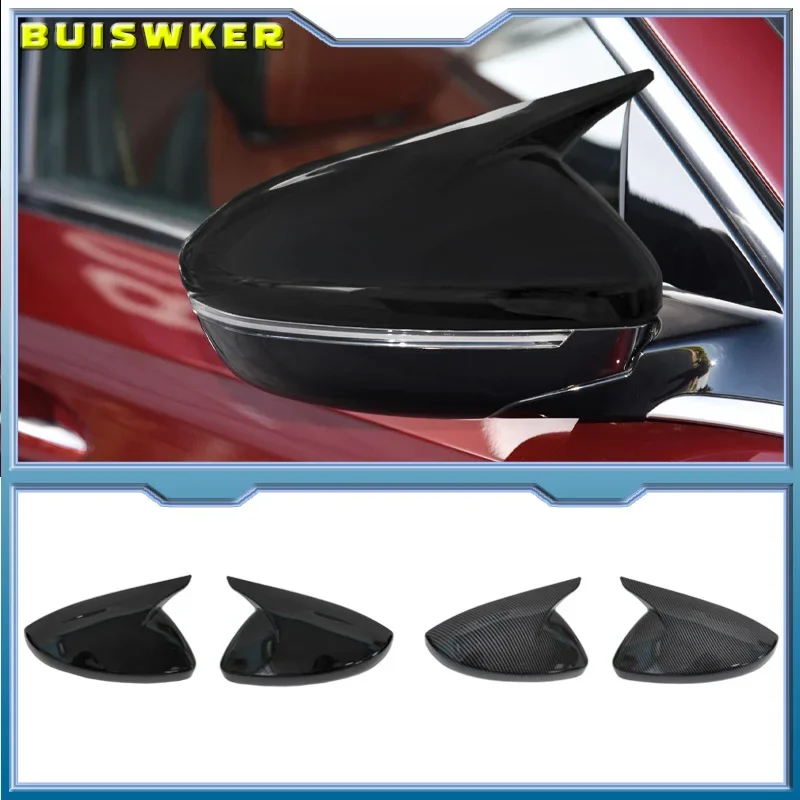 

Крышка для бокового зеркала заднего вида для Peugeot 208 2020-2023 Peugeot 308 2014-2020 508 2008 углеродное волокно, Черная