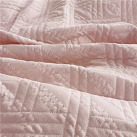 Bonenjoy Bed Cover Plain Bedspread Lace Style Bed Linen 250x250/250x270 Thicken Bedsheets colchas matrimoniales (No Pillowcase) 6
