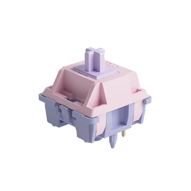Akko Fairy Switch Compatível com Teclado Mecânico mx Linear Pin 50g 45 Pcs