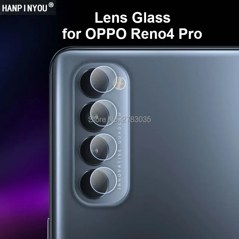 Per Oppo Reno4 Reno 4 Pro 4G 5G Reno4 Se Trasparente Ultra Sottile Posteriore Fotocamera Posteriore Copriobiettivo Pellicola Protettiva In Vetro Tempe