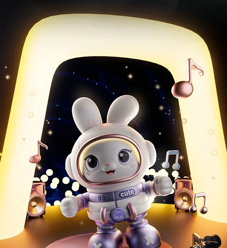 0-11 year old baby toy rabbit, practicing head up training, singing and dancing, little lucky rabbit 6