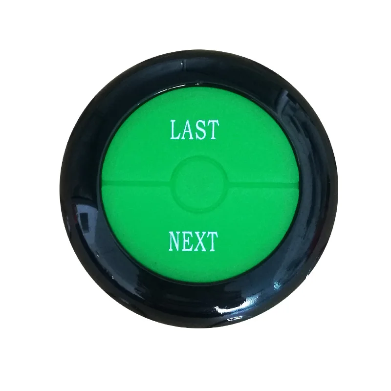 433.92mhz Call Next Button Waiting Room Number System Queue Management System for Bank Service Center