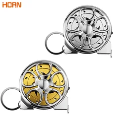 Stainless Steel Portable 2M Tape Measure - Anti - Corrosion, Retractable Metric Ruler (Silver and gold)