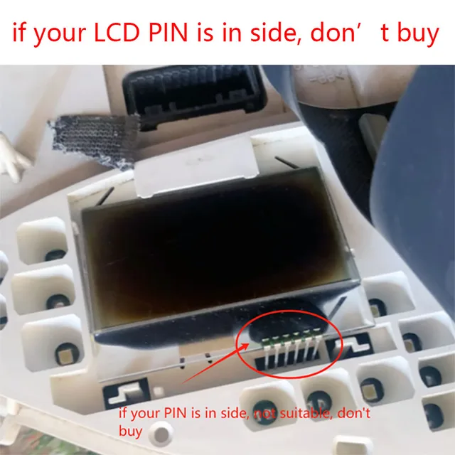 151432-8b5312.jpg لوحة شاشة LCD لتويوتا فيوس ، شاشة سوداء ، استبدال الأدوات ، العنقودية ، 2008-2012