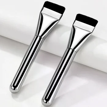Pennello per fondotinta ultra sottile Pennello per contorno viso leggero Pennello per contorno piatto Pennello per fondotinta in crema Pennelli per trucco Bellezza
