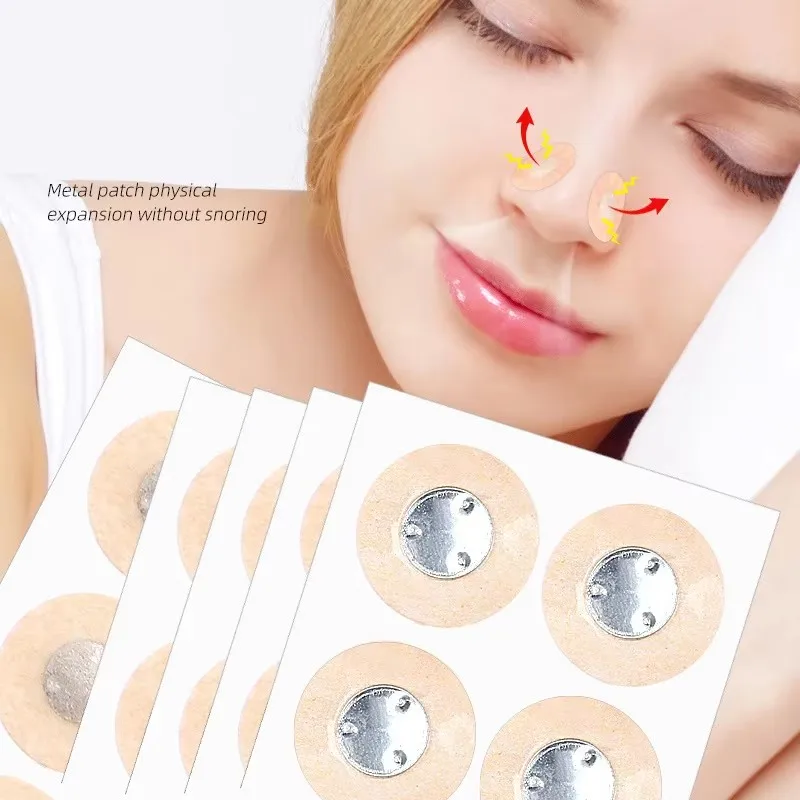 Nasal Strips Nose Breathing Patches Suction Iron Tabs Magnetic Increase Sports Air Intake Improve Sleeping Reduce Snoring Tools