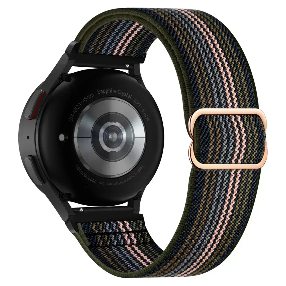 Braided Nylon Watch Band - 20mm & 22mm Sizes, Universal Fit
