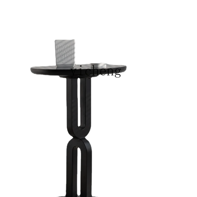 

HYP Hyundai Small Coffee Table Mini Sofa Side Table Removable Small round Table