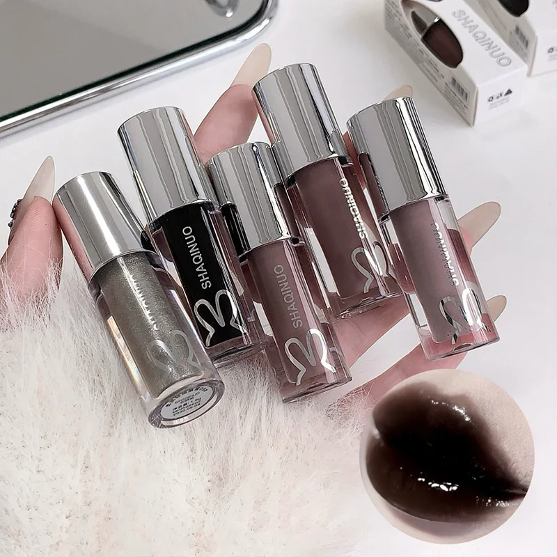 Shachi Nuo Color Lip Oil Gloss, Water Mirror Effect, Moisturizing, Soothing, Long-Lasting Hydration, Tone-Up,_voghion.com