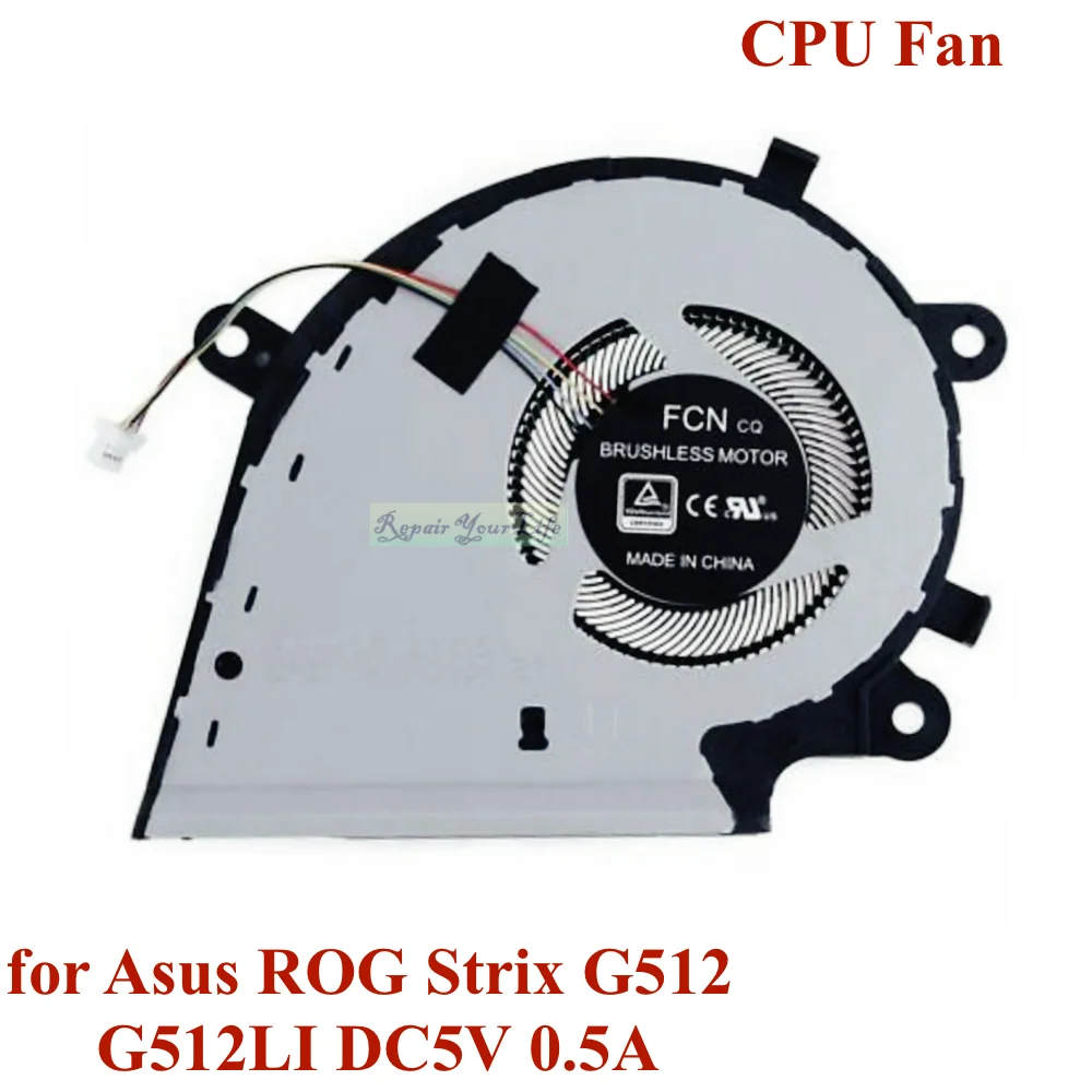 Ventiladores de Refrigeração para Asus Rog Strix G512li G531gt G531gu G512li-bi7n10 13n0t02111 13n0l0t01011 Dc5v G512 - Imagem 5