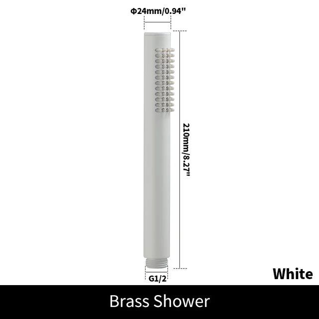 White shower