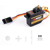 1-4PCS Emax ES08MA II Servo Motor SCX24 Servo 12g 15T Mini Metal Gear Servo for Axial SCX24 90081 Axi00006 Axi00002 Upgrades - Image 2