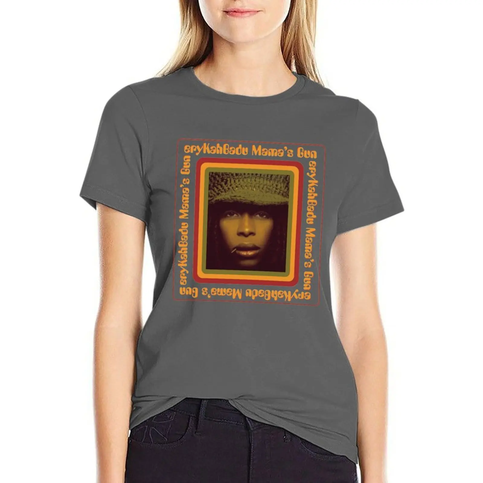 

Erykah Badu Mama's Gun T-Shirt Women t-shirts t shirt Women