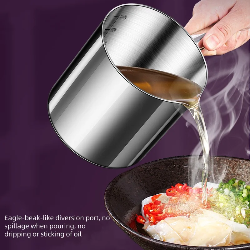 Multifunctional Small Deep Fryer Household Stainless Steel Large Capacity Deep Fryer with Filter Basket Non-stick Frying Basket