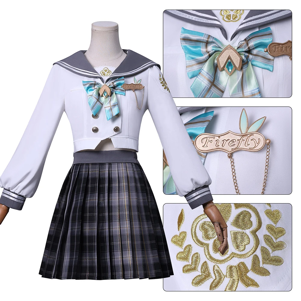 Honkai Star Rail Stellaris Academy School Uniform Cosplay Costume