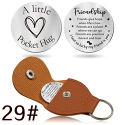 Pocket Hug Token - Inspirational Gift (Friendship)