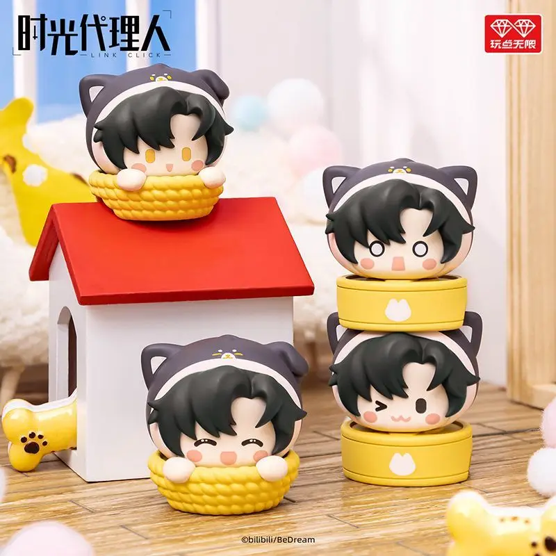 New Link Click Blind Box Animation Cute Pet Series Cute Figurine Model Cartoon Collection Home Decoration Goods For Xmas Gifts
