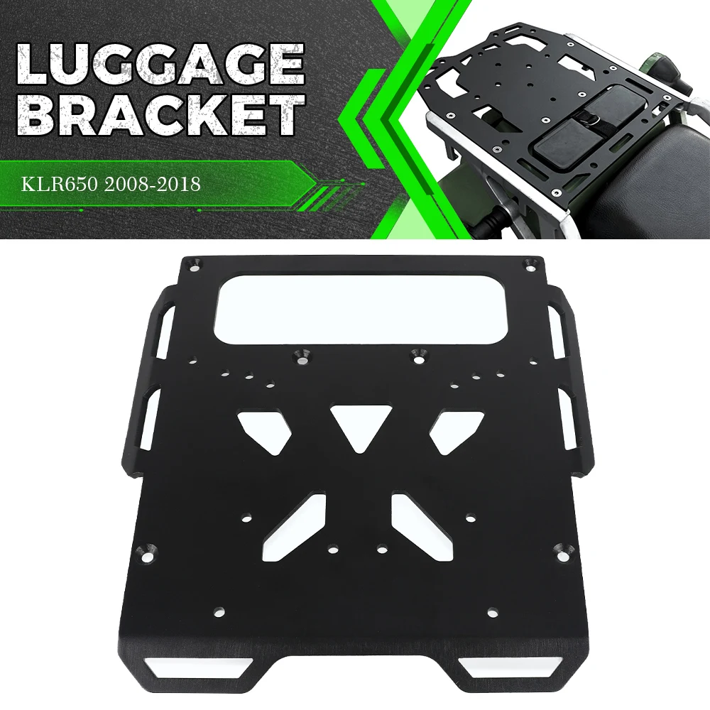 

Аксессуары для мотоциклов Kawasaki KLR650 2008-2018, кронштейн для багажа, подставка для сиденья, полка, задний кронштейн для груза KLR 650